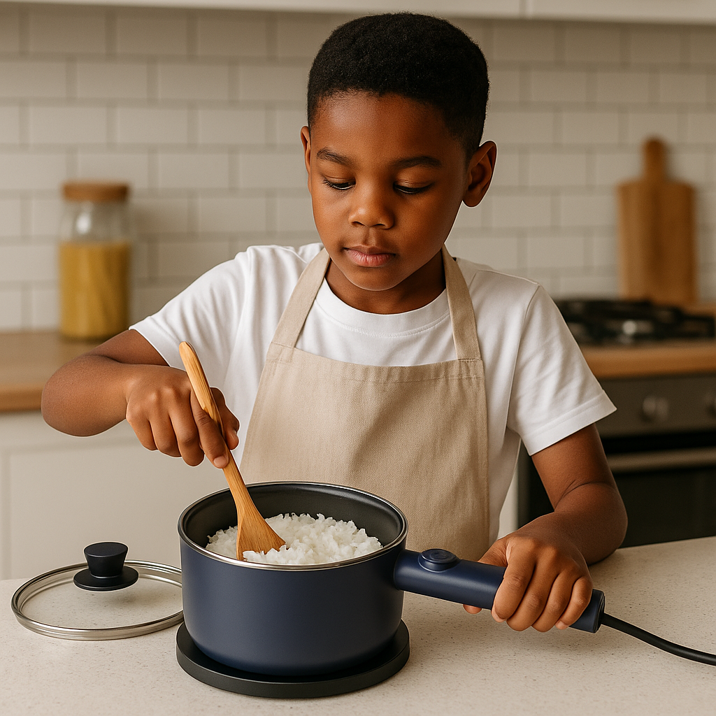 Casserole Électrique CookiKids - Apprendre à cuisiner sans danger 👩‍🍳