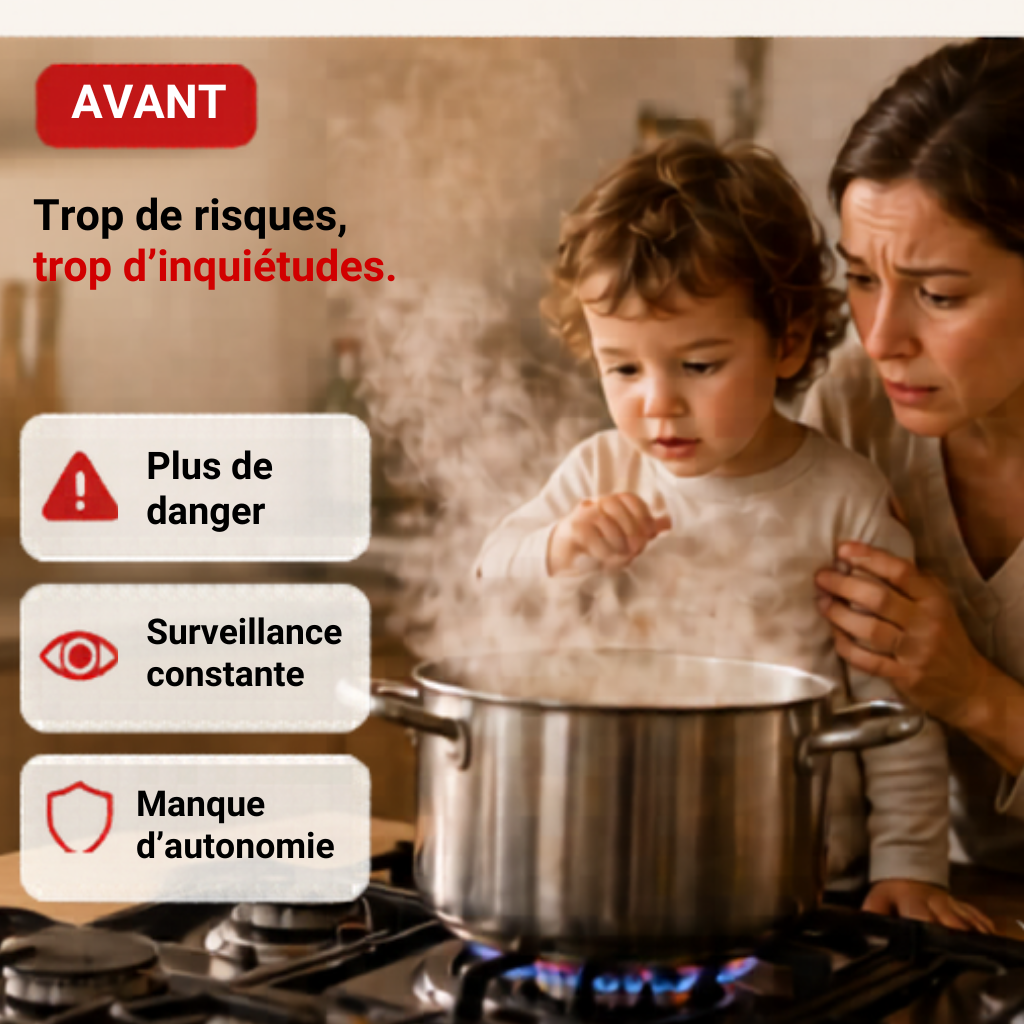 CookiKids™️ - La Casserole Anti-brûlure